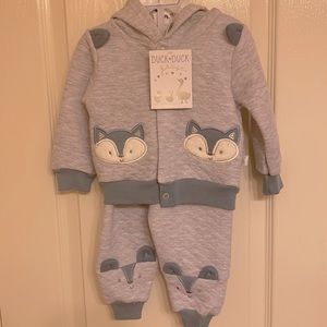 Baby boy jogging set with matching socks